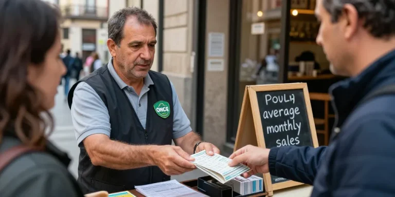 cuanto cobra un vendedor de la once al mes