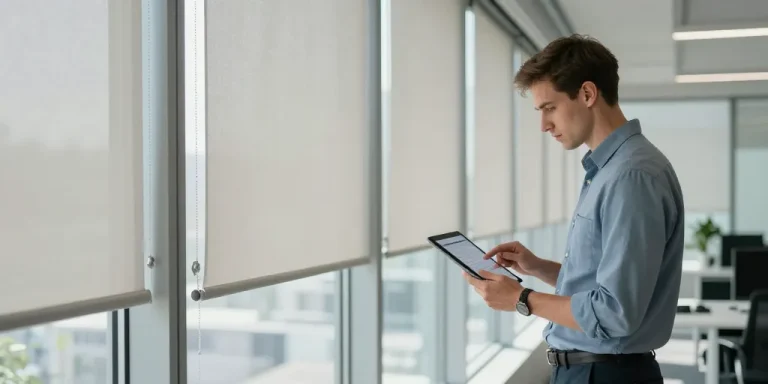 Estores enrollables en oficinas y locales: la partida de ahorro que casi ninguna empresa audita