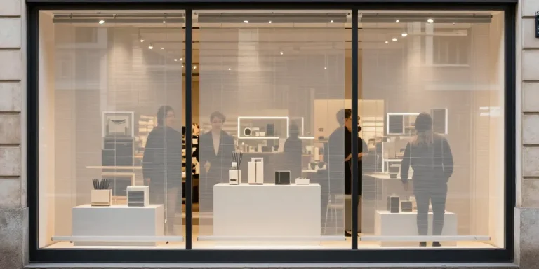 Estores screen en el escaparate: cómo dar sombra sin dejar de enseñar el producto